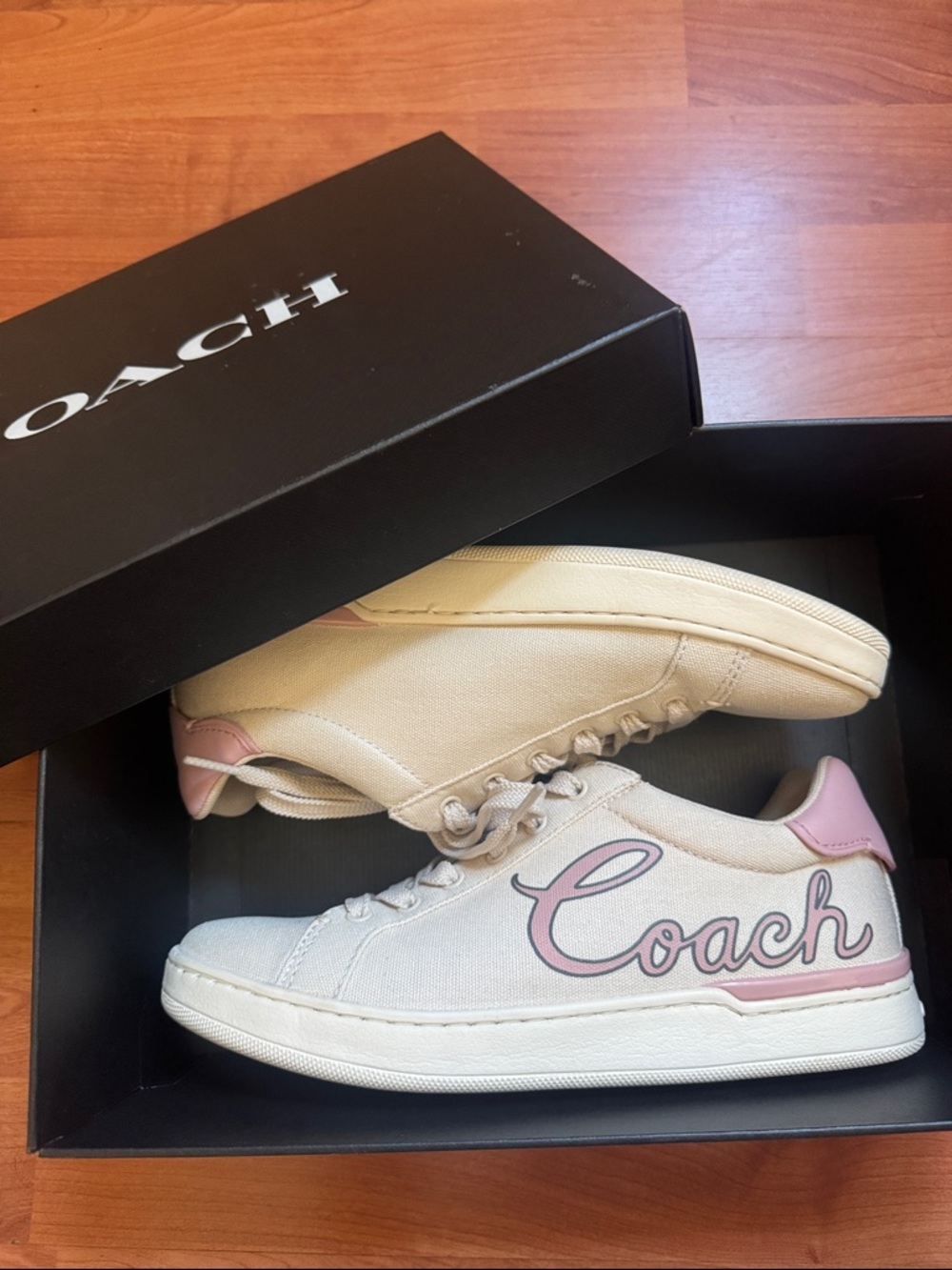 Coach Low Top Canvas Sneakers